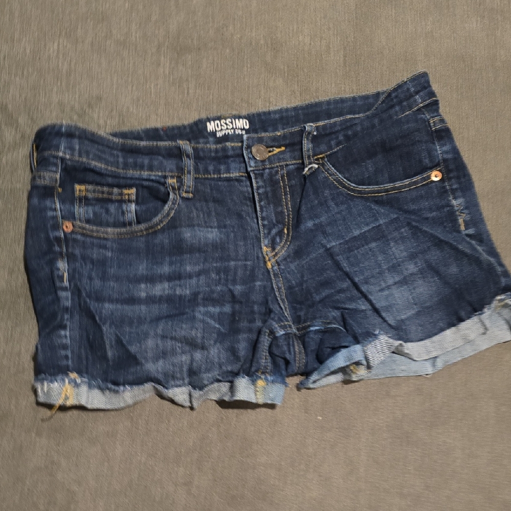 Mossimo Supply Co. Women's Blue Denim Shorts - Size 11